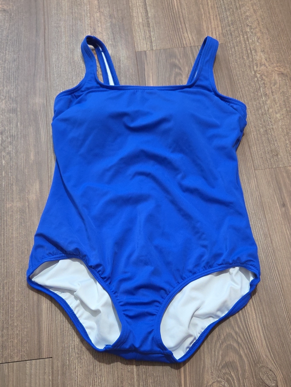 Lands' End Royal Blue Girls' One-Piece Swimsuit
